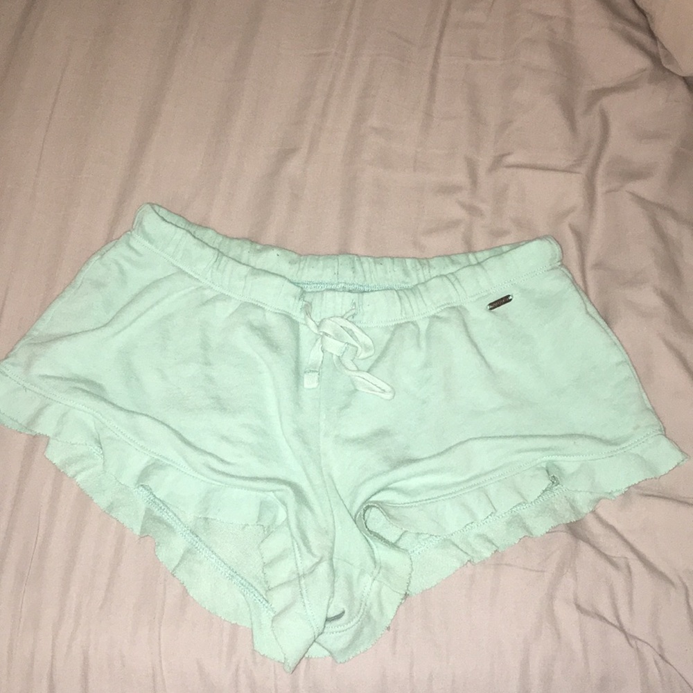 Teal lounge shorts